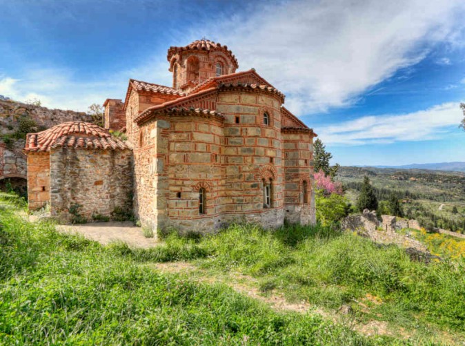 018_Evangelistria-Kirche in Mystras - Griechenland_Lernidee Reisen_Schoene Aussichten Touristik_ costas1962 stock.adobe.com